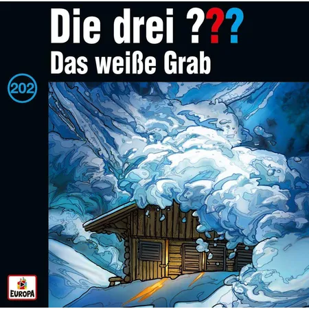 Europa Hörspiel-CD Die Drei ??? Folge 202 - Das weiße Grab