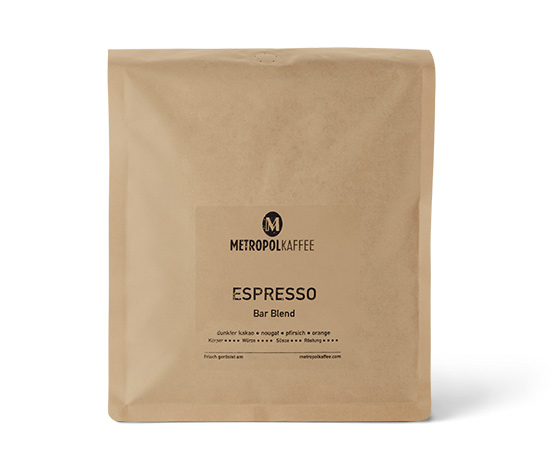 METROPOL KAFFEE – ESPRESSO – 1 kg Ganze Bohne