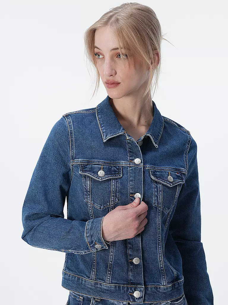 TOMMY HILFIGER Jeansjacke  dunkelblau