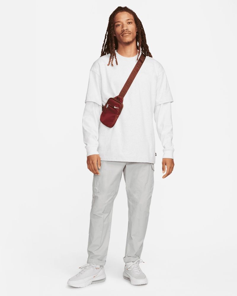 T-shirt Nike Sportswear Premium Essentials Gris Chiné pour homme