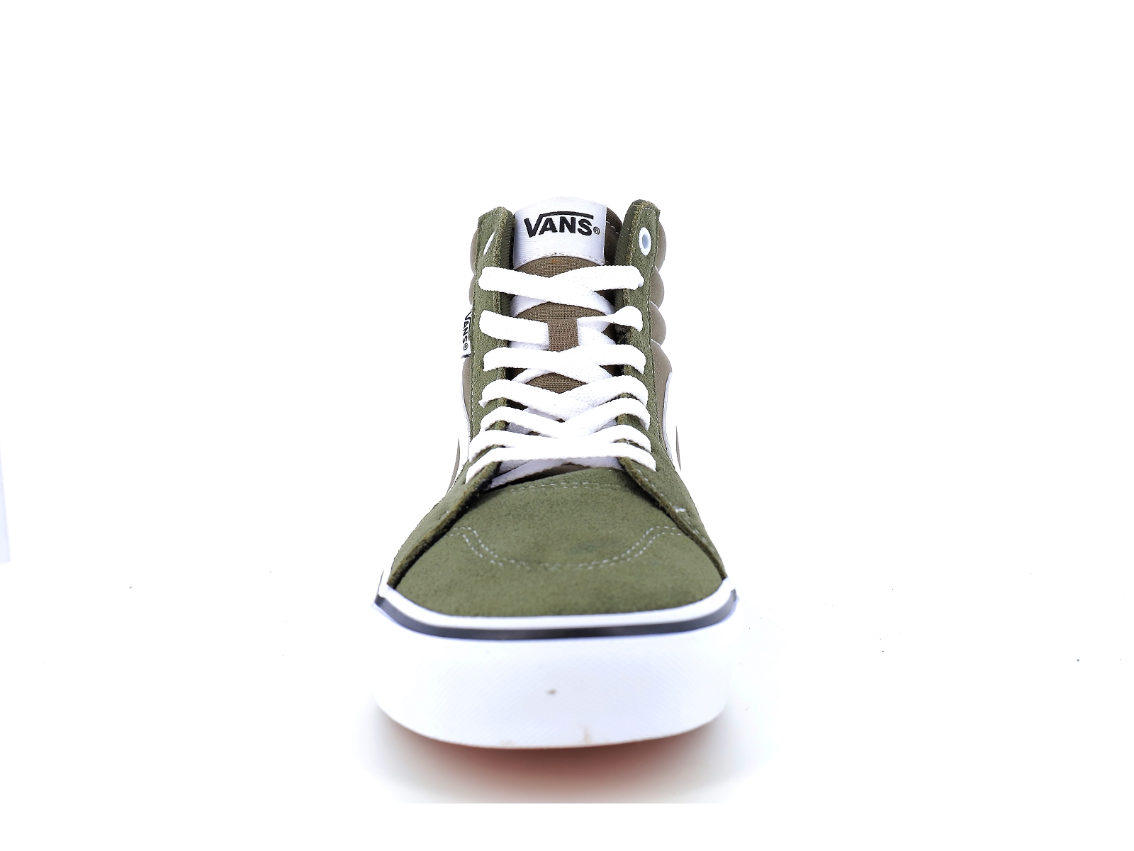 Vans-MN FILMORE HI Matières combinées Kaki
