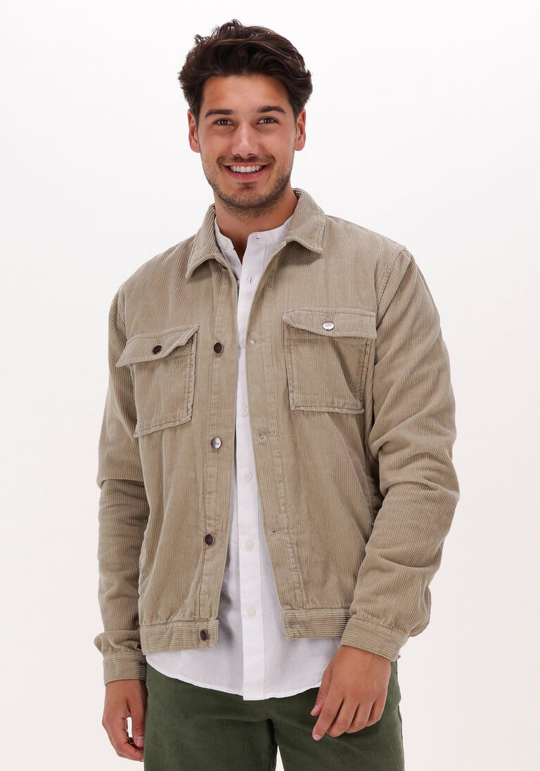FOR\u00C9T khaki for&eacute;t overshirt cluster corduroy