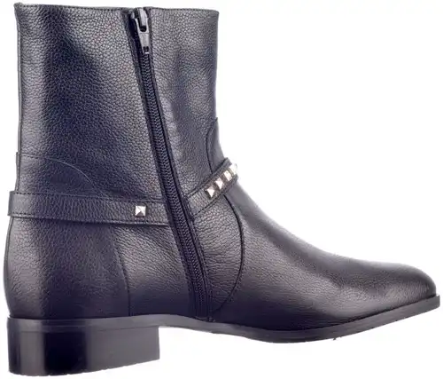 63691 CALAND ZWART - maat 44.5 enkellaars zwart - maat 44.5 Calandschoen