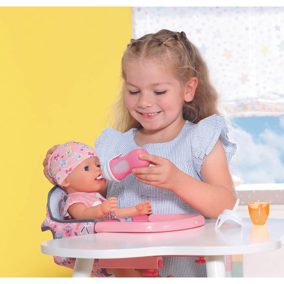BABY born interactief flesje en lepel