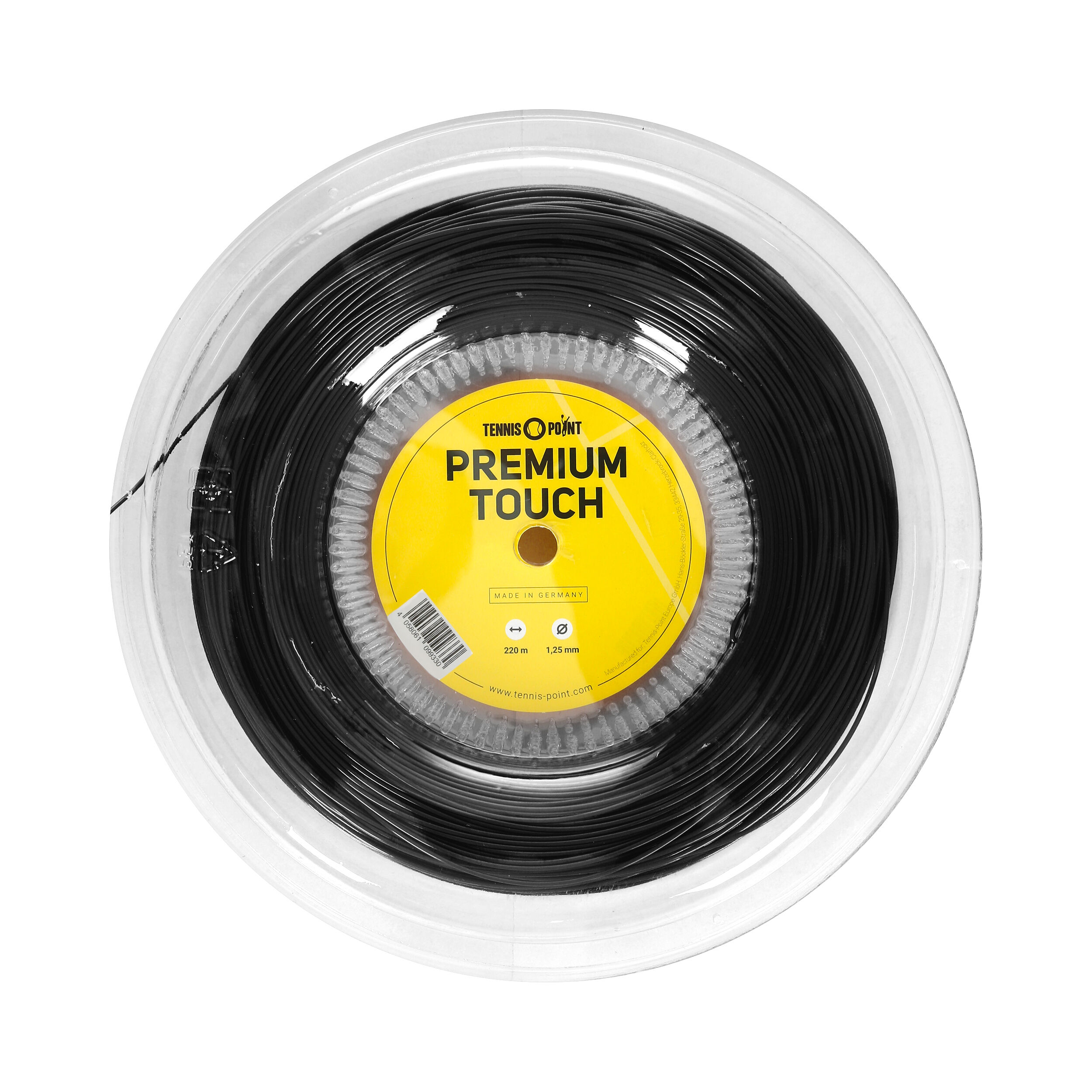Tennis-Point Premium Touch Bobine Cordage 220m - Noir