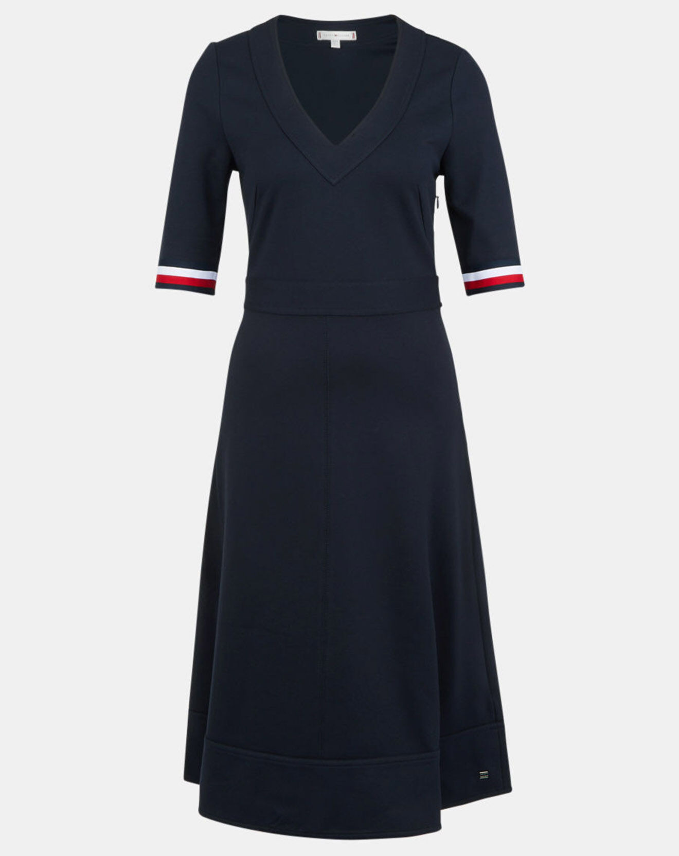 Tommy Hilfiger Robe Classique Flag bleu marine
