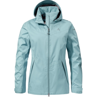 Schöffel 2.5L Aiplspitz Hardshelljacke Iced Blue Damen
