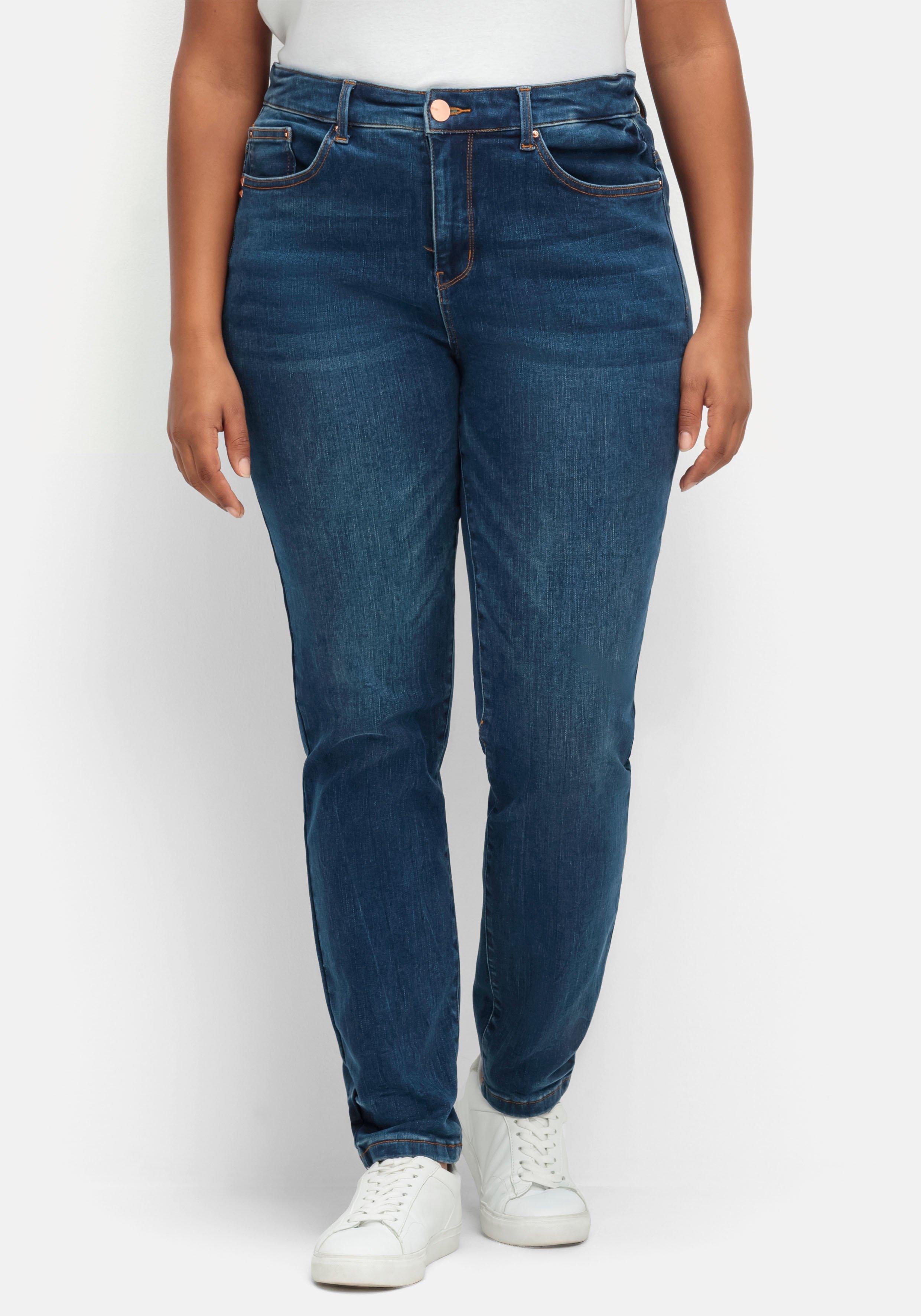 Skinny Stretch-Jeans mit Bodyforming-Effekt