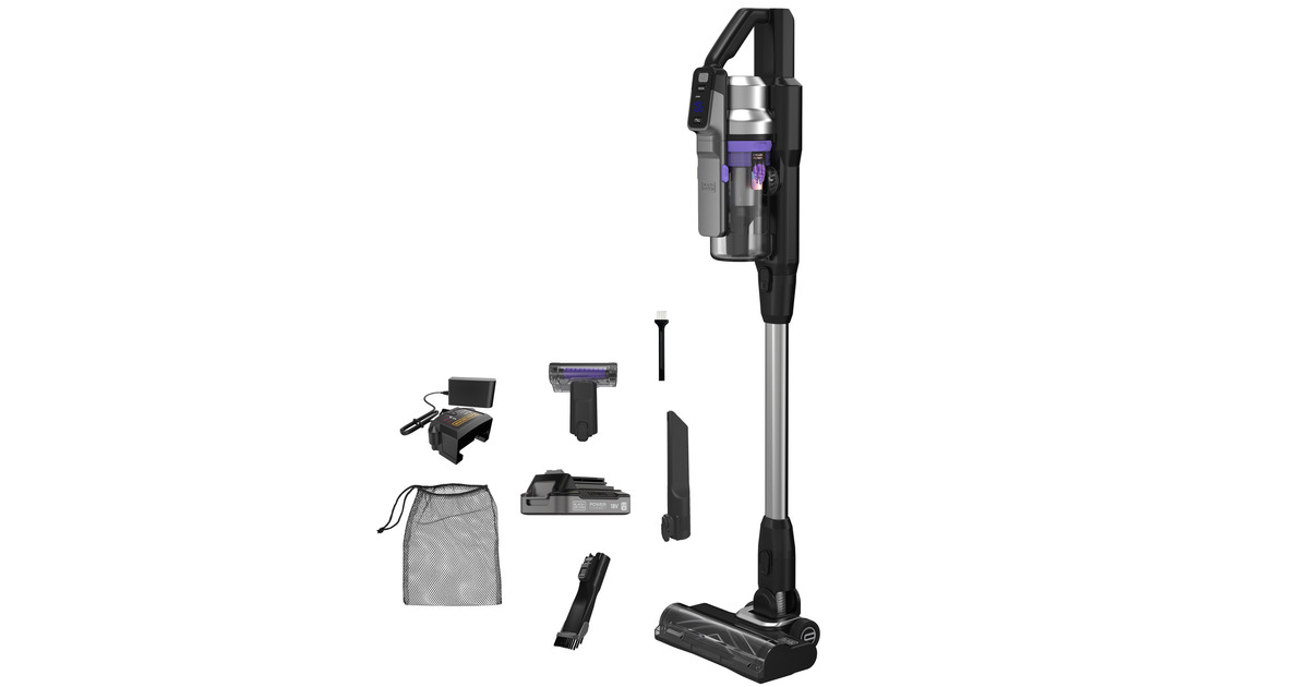 BLACK+DECKER18V 2.0Ah 4IN1 PET Steelstofzuiger