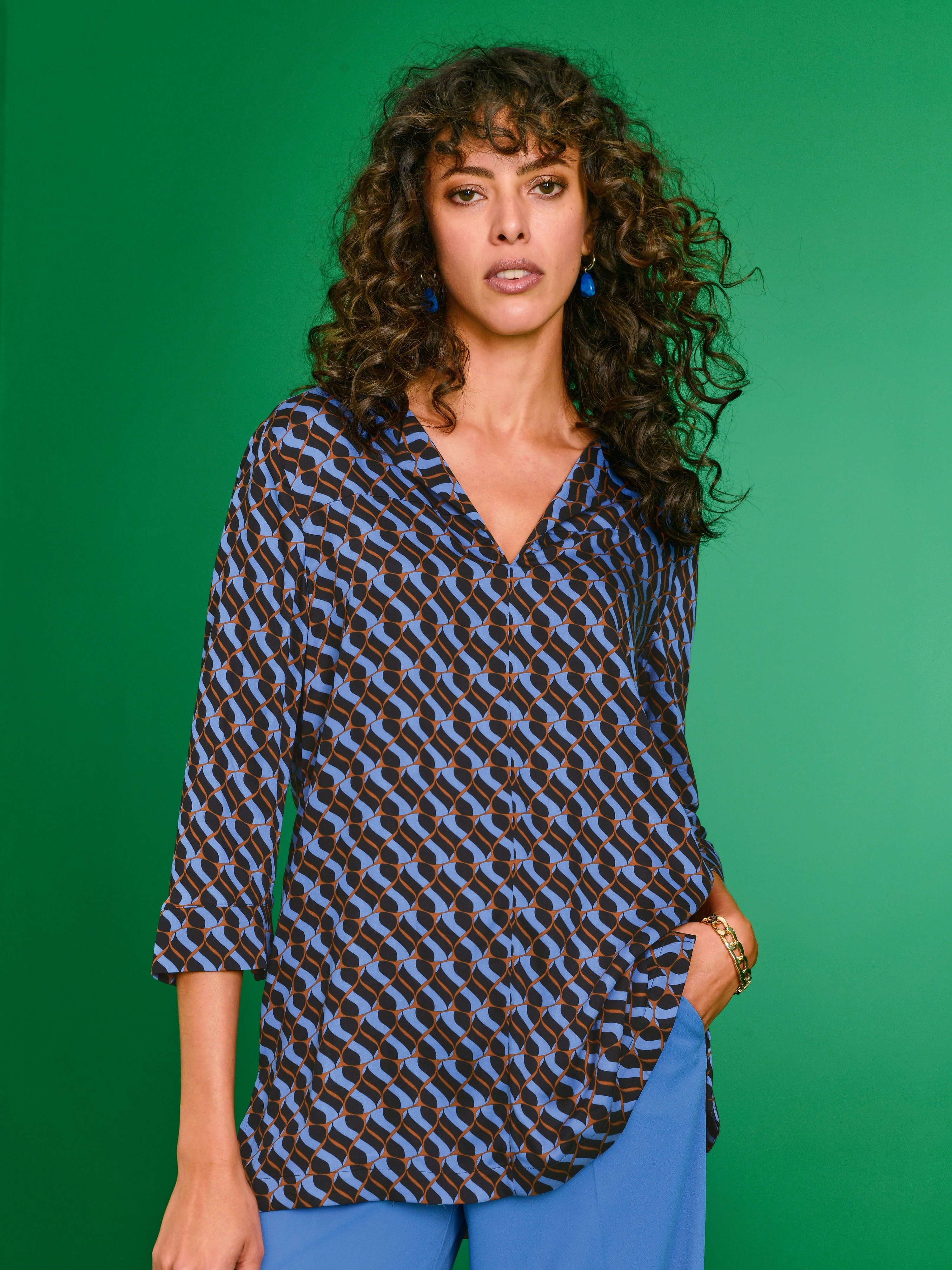 Bluse mit 3/4-Arm