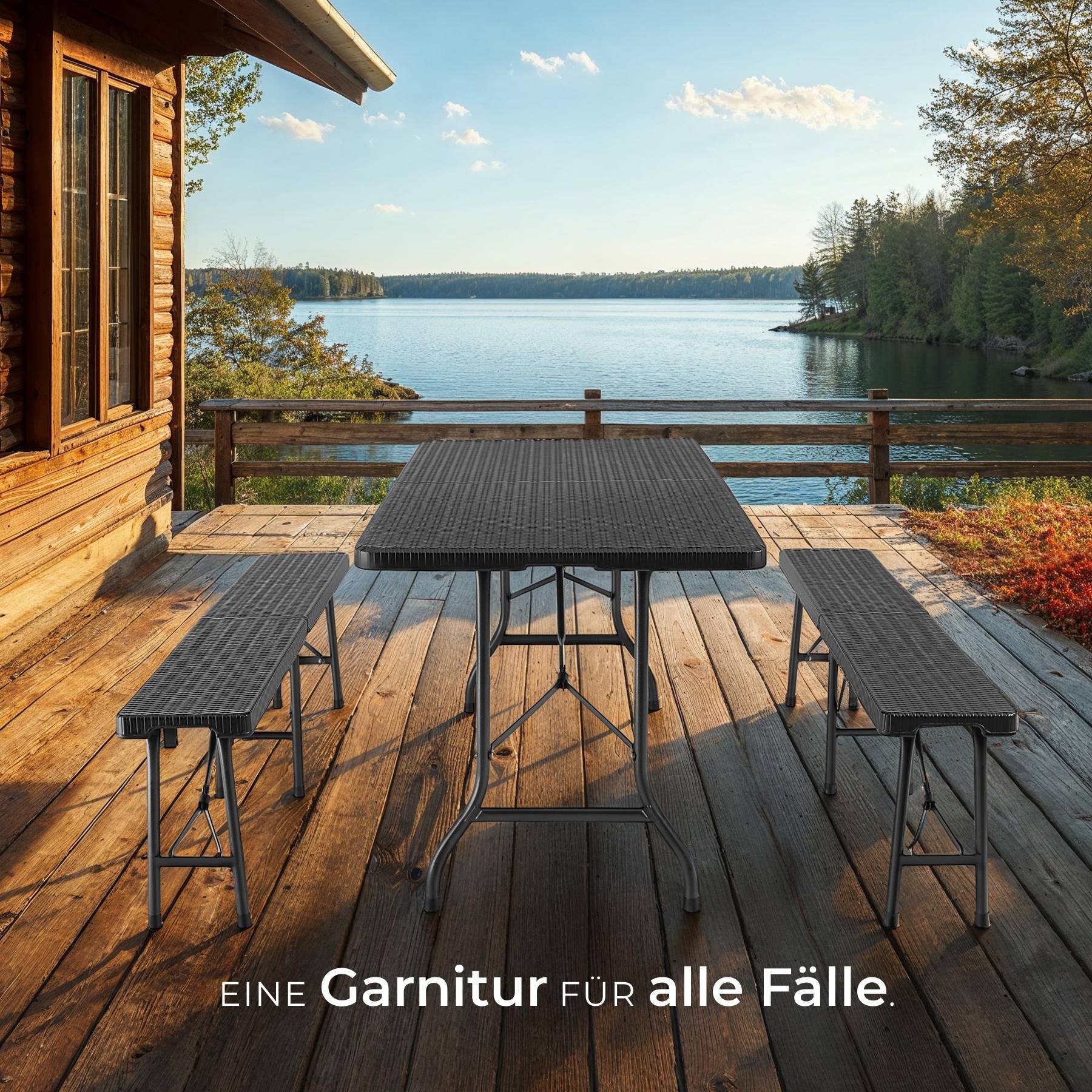 Campingtischgarnitur Vani