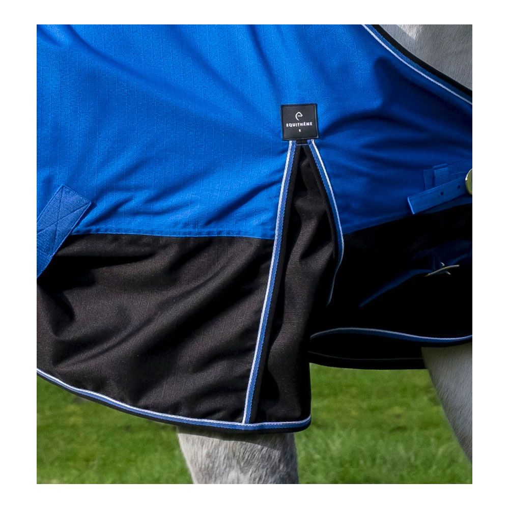 Equitheme TYREX 1200D AISANCE 150G - Couverture de paddock bleu/nr