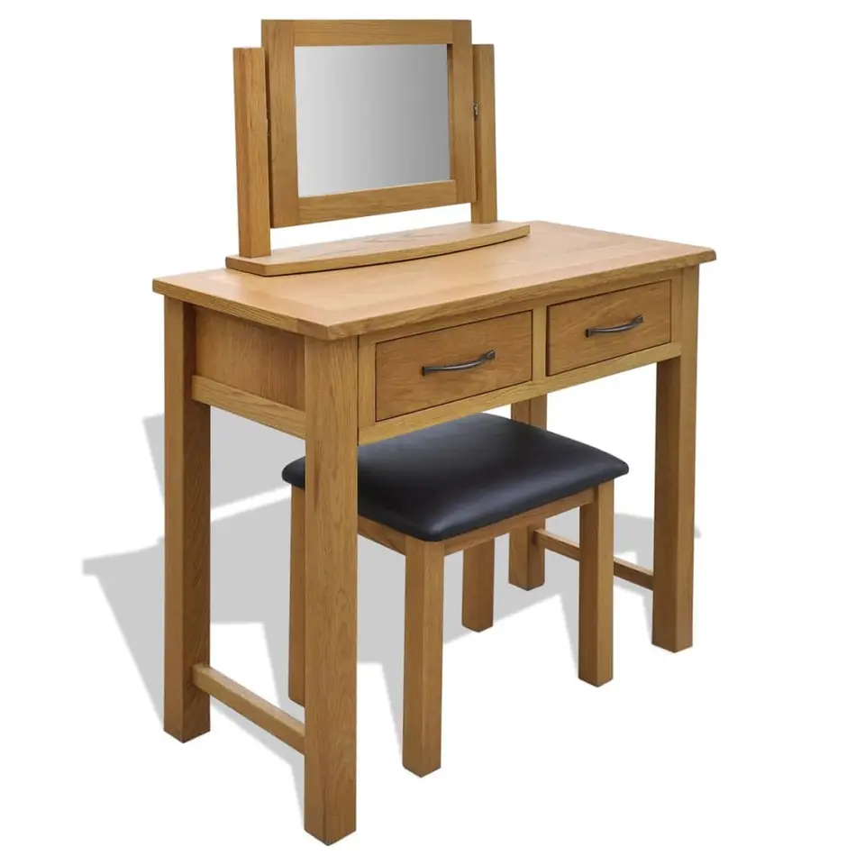 vidaXL - Kaptafel - Bruin - Hout