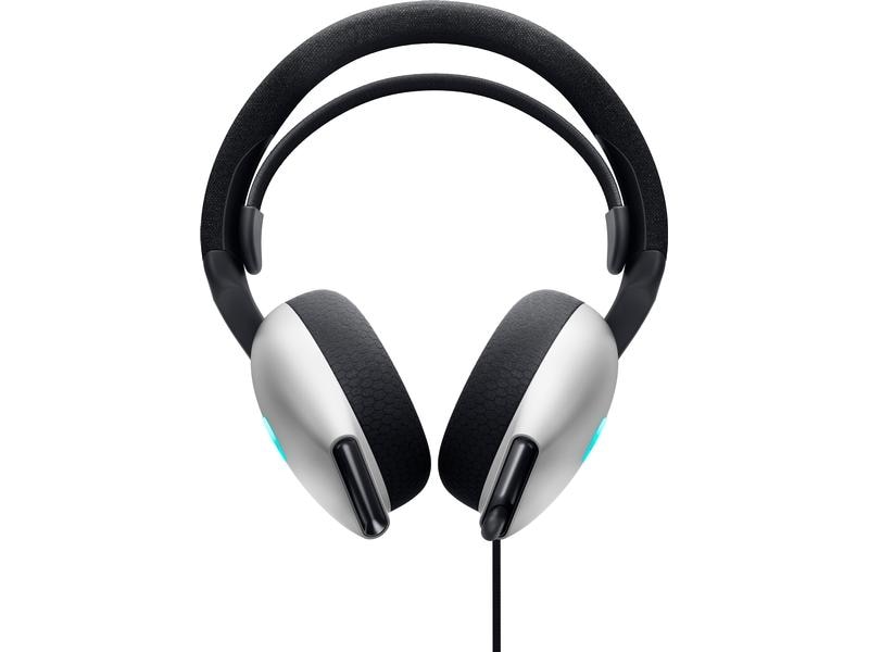 Dell Headset Alienware AW520H-W-DEAM Schwarz/Weiss Komfortables Gaming-Headset für PC und Spielkonsolen