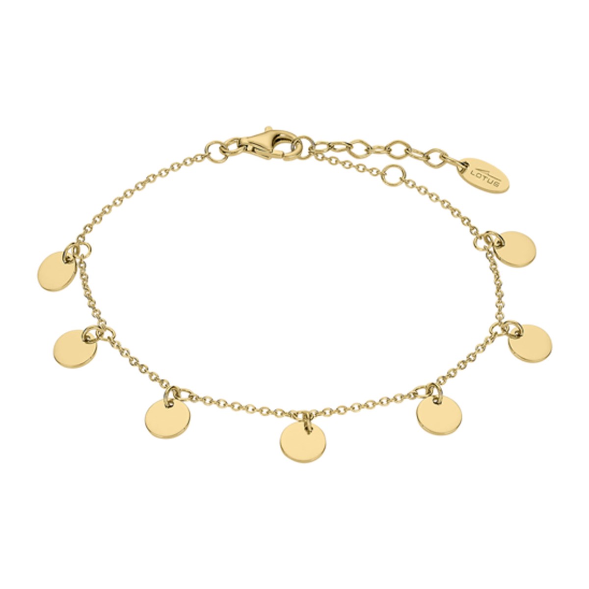 Bracelet Lotus Silver doré pampilles