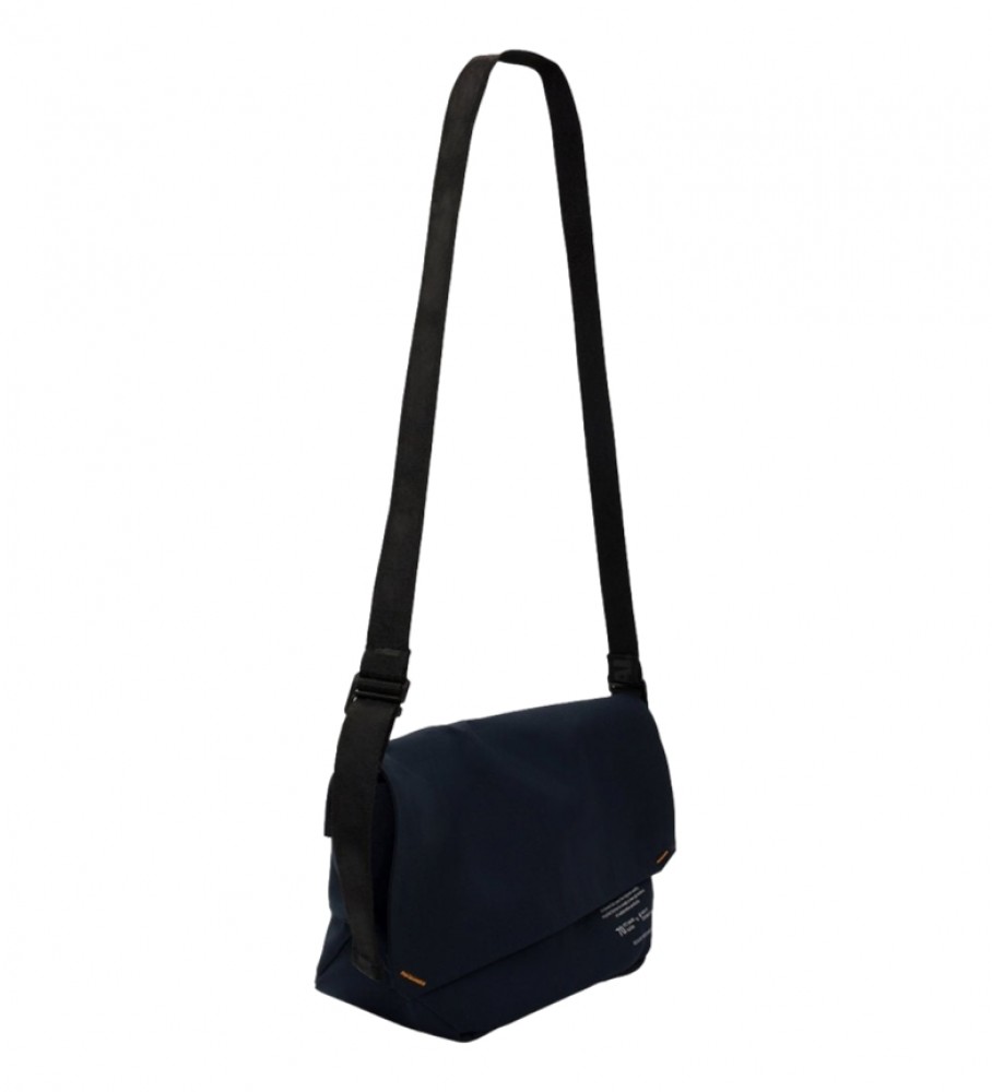 Bolsa de ombro ECOALF Bonded, azul-marinho, quase preta