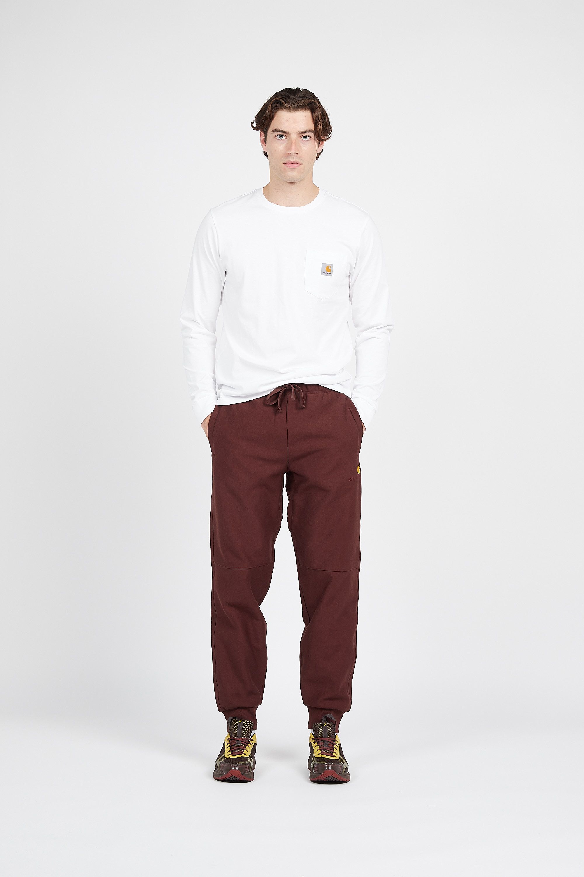 CARHARTT WIP T-shirt Pocket Blanc