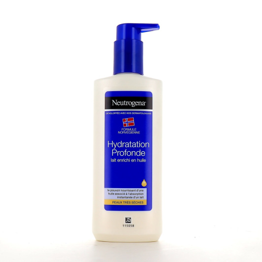 Lait corps hydratation profonde Neutrogena - Peau très sèche