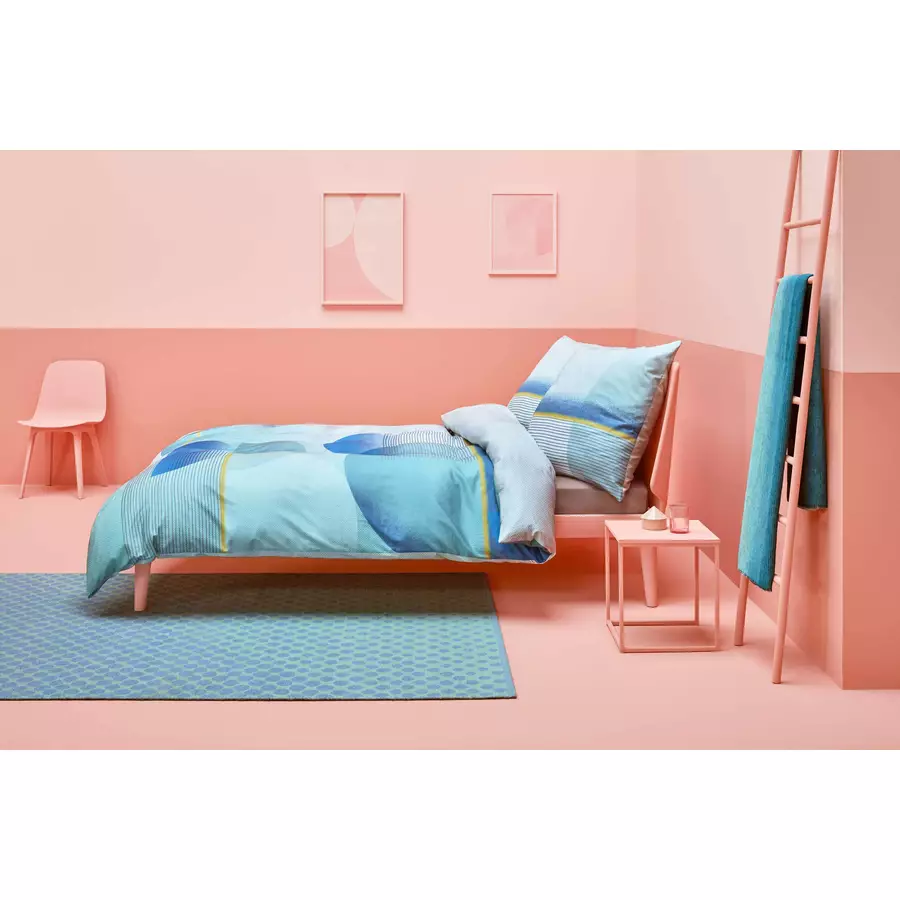 Esprit Kelim Teppich VEL Kelim blau