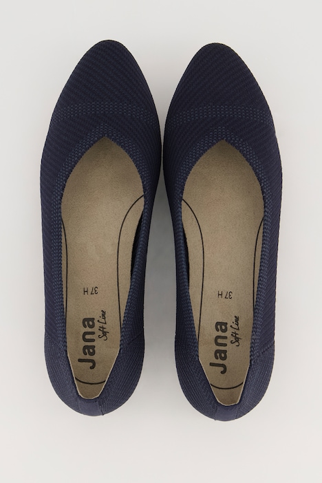 Ballerinas, Jana Shoes, Softline, vegan, Weite H