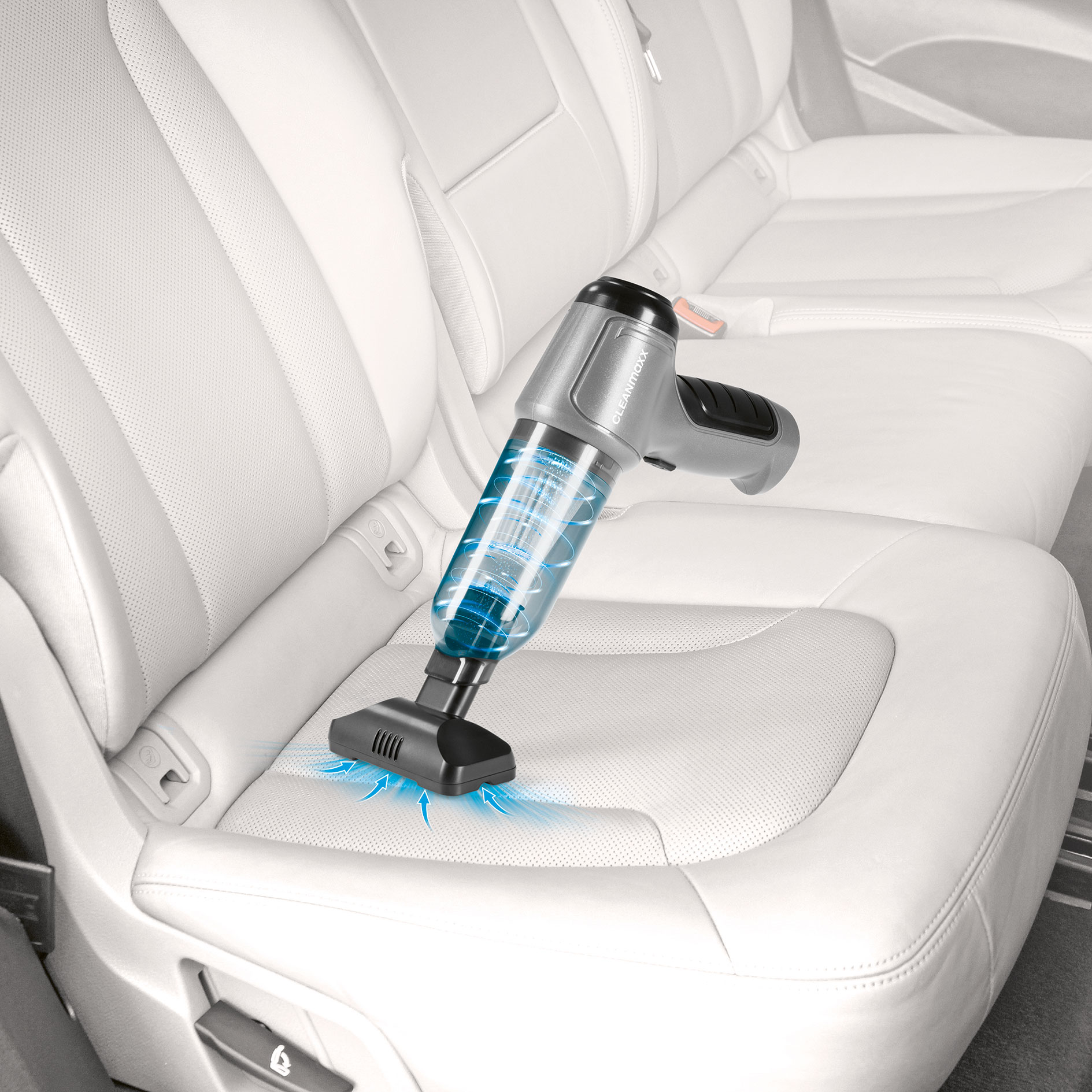 CLEANMAXX Akku-Zyklon-Handstaubsauger 14244 - anthrazit-schwarz