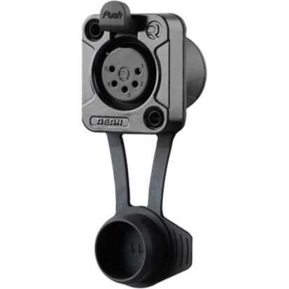 REAN RRX5F-Z-012-0 XLR female 5-pins D-chassisdeel voor outdoor