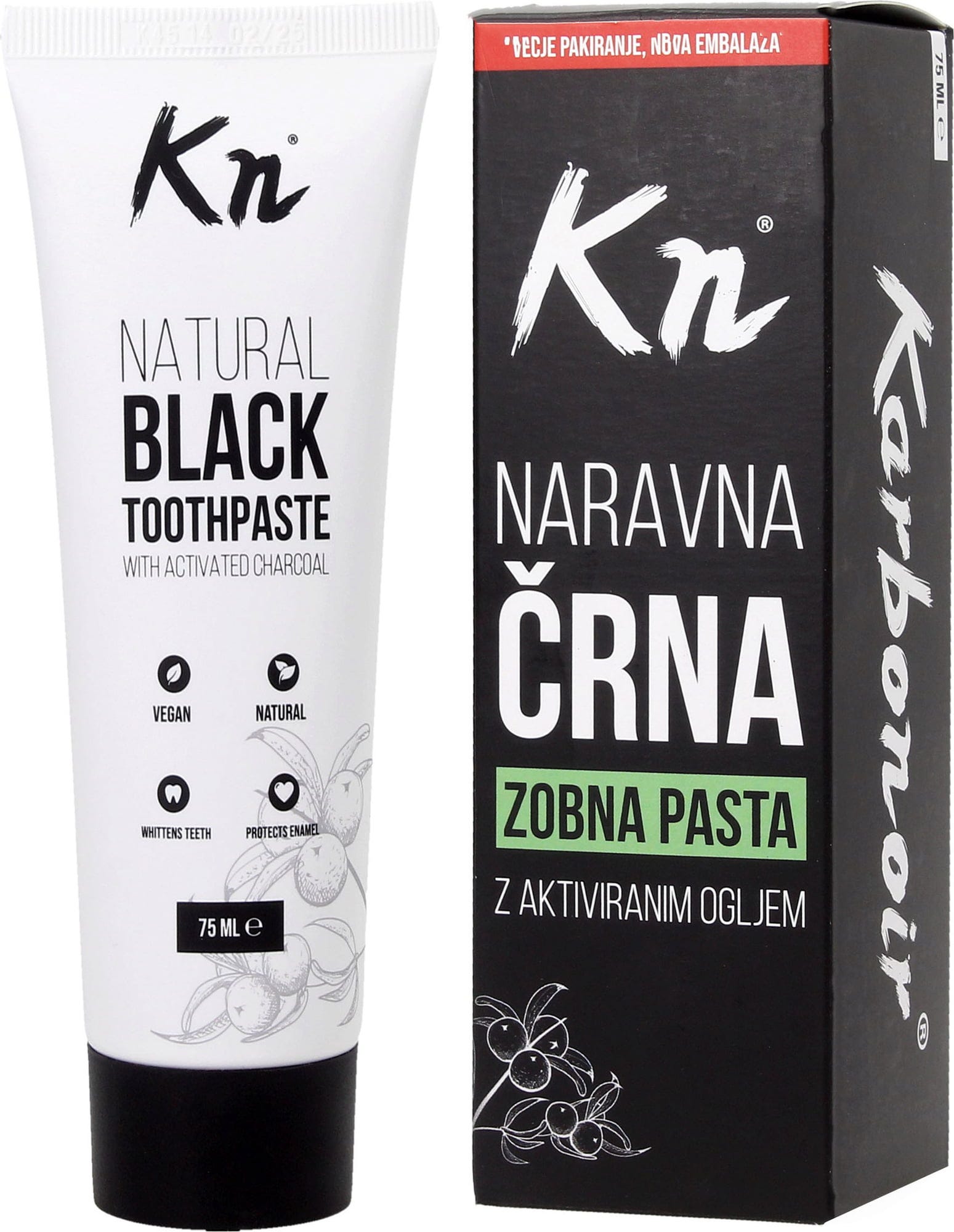 Karbonoir  Zahncreme mit Aktivkohle, 50 ml