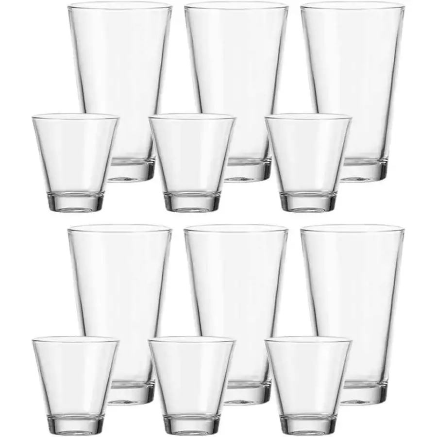 Leonardo Trinkgläser Ciao 12er Set transparent