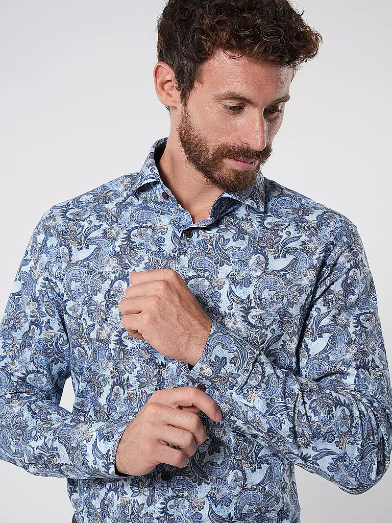BRAX Hemd Modern Fit HAROLD bunt