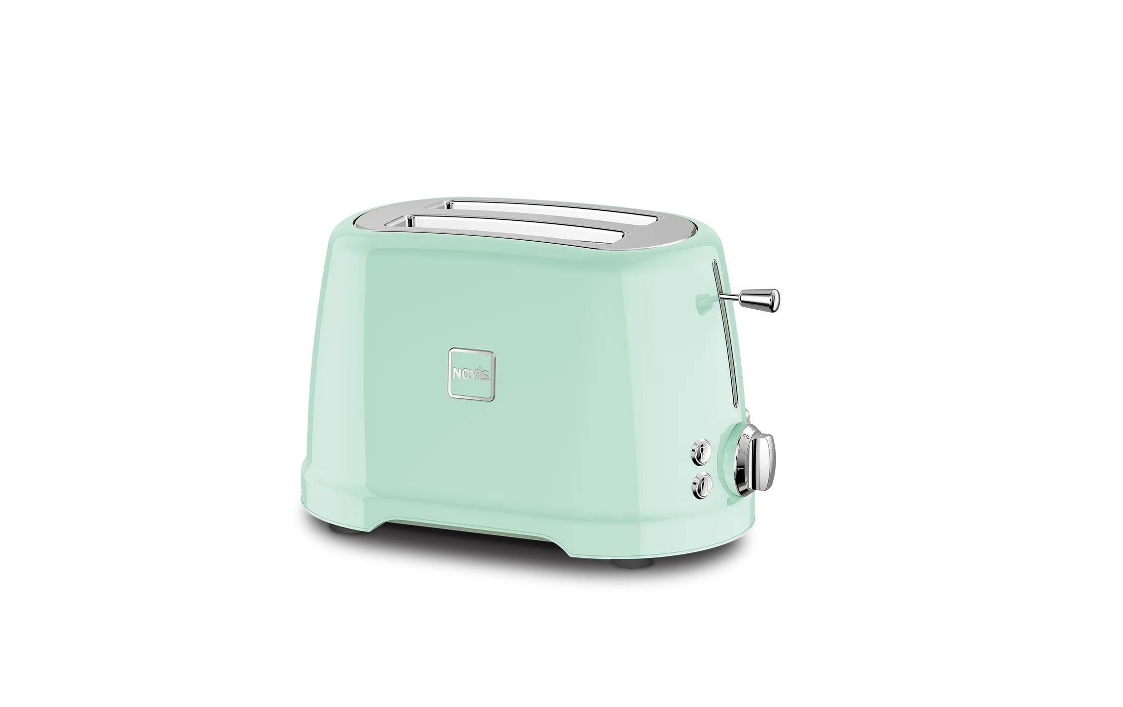 Toaster T2 Mint<br>Klassischer Toaster zum gleichzeitigen Rösten von 2 Brotscheiben