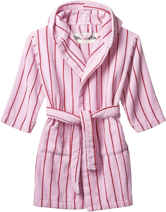 Bongusta Naram Kids Bathrobe Baby pink & ski patrol