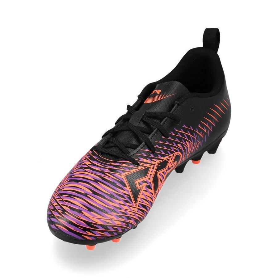 PUMA Future 8 Play MG Unlimited - Noir/Blanc/Glowing Red Enfant