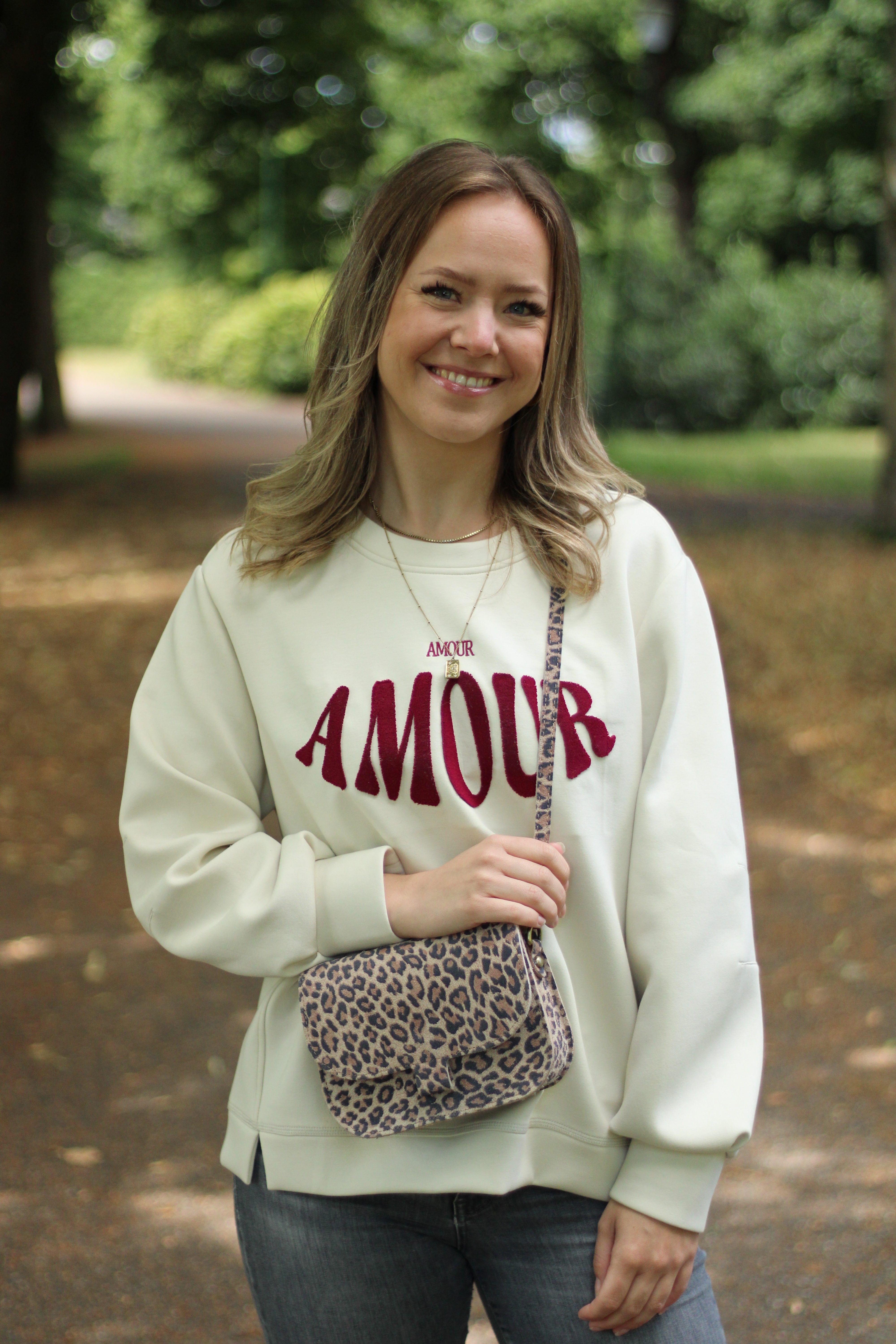 Rino & Pelle - Maes Sweatshirt With Artwork - Birch