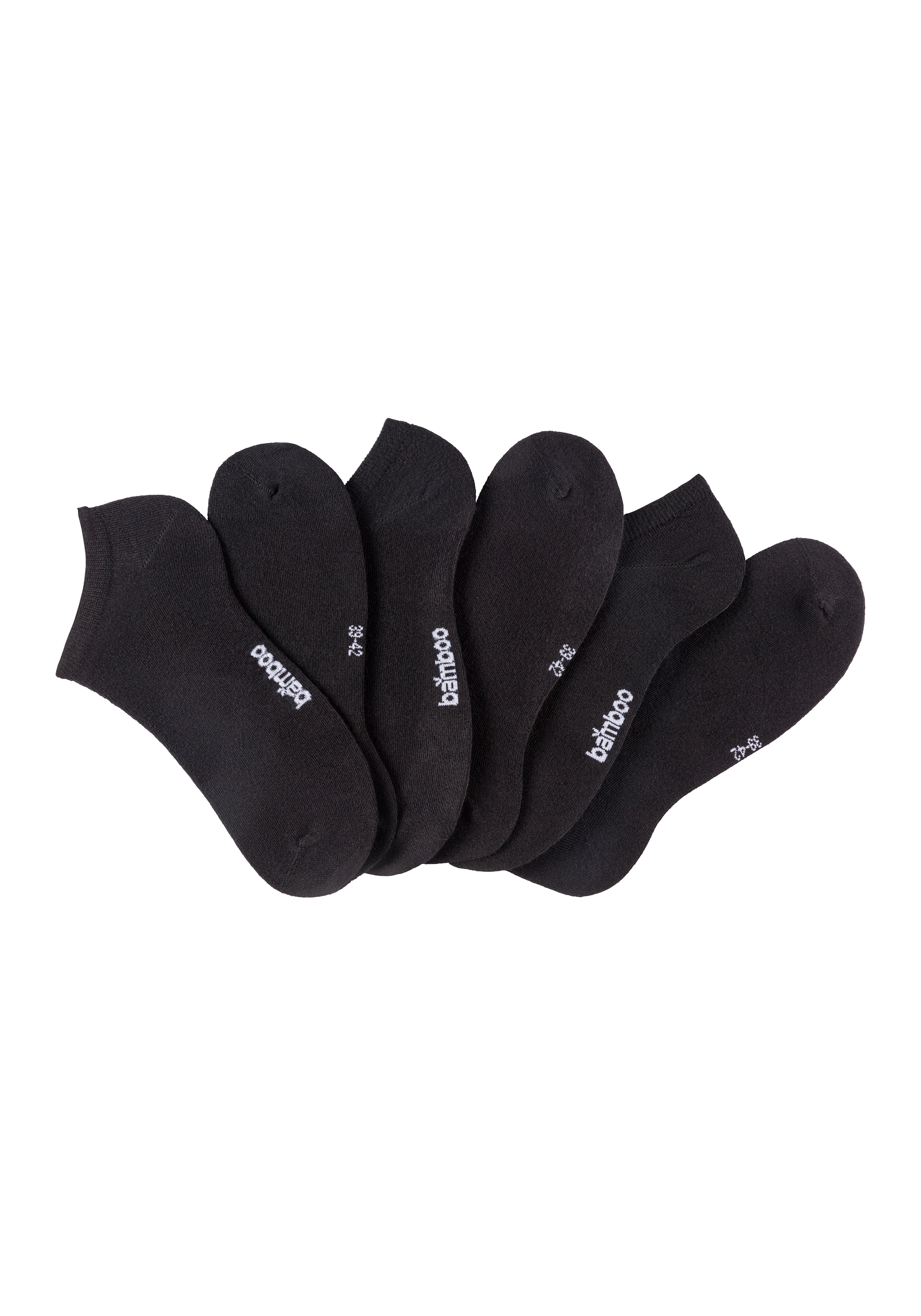 Apollo Kurzsocken 3er Pack,  Sneakersocken Bambus, angenehm, Komfort und perfekten Passform!