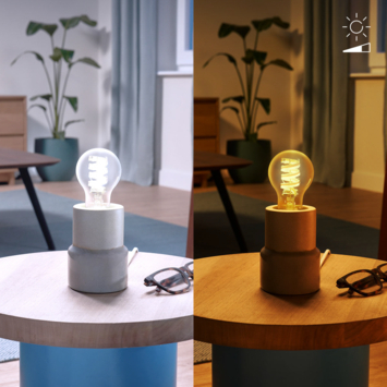Philips smart LED peer E27 40W filament doorzichtig