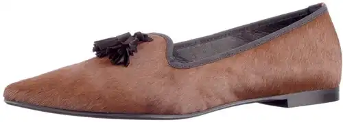 3055 FRANK BRUIN PONY - maat 45 ballerina bruin - maat 45 Calandschoen
