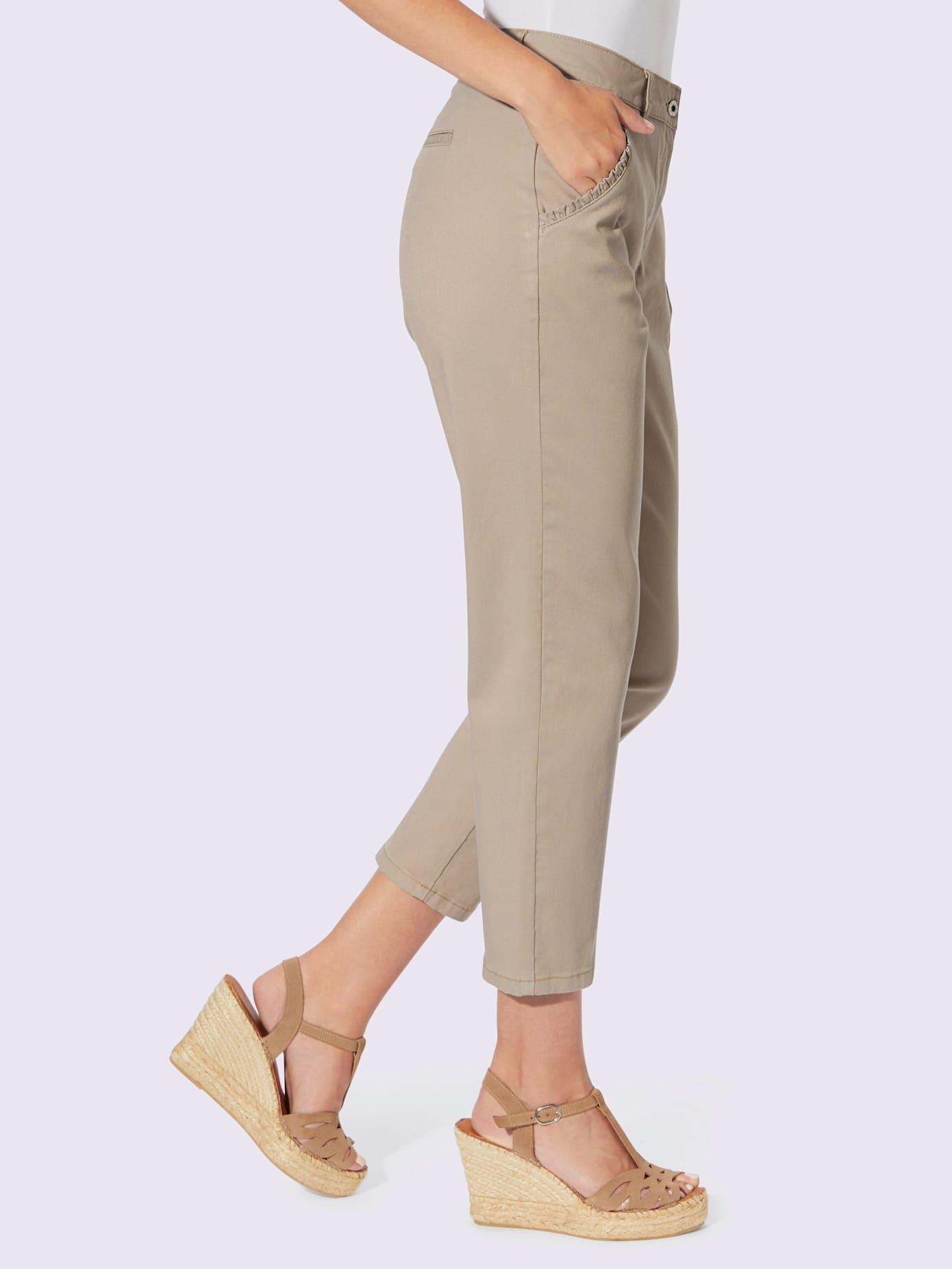 Pantalon qualité coton doux sur la peau
