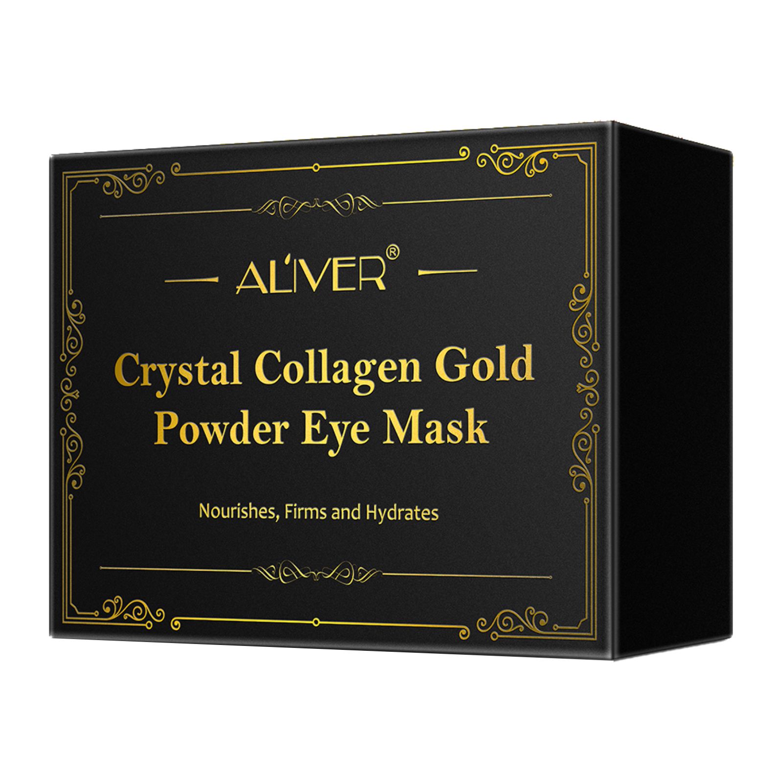 ALIVER Augenpads Crystal Collagen Gold Eye Mask Anti Aging