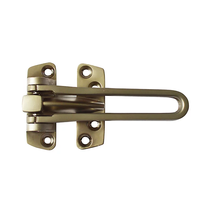 Protection de porte Smith & Locke 108 x 64 mm nickelé