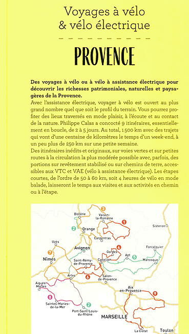 GLENAT - PROVENCE VOYAGES A VELO