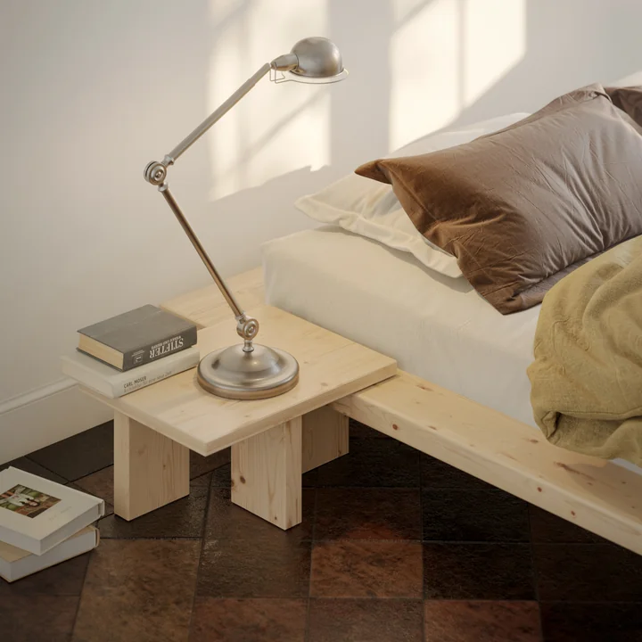 Karup Design - Japan Nachttisch, 45 x 34 x 23 cm, carob brown