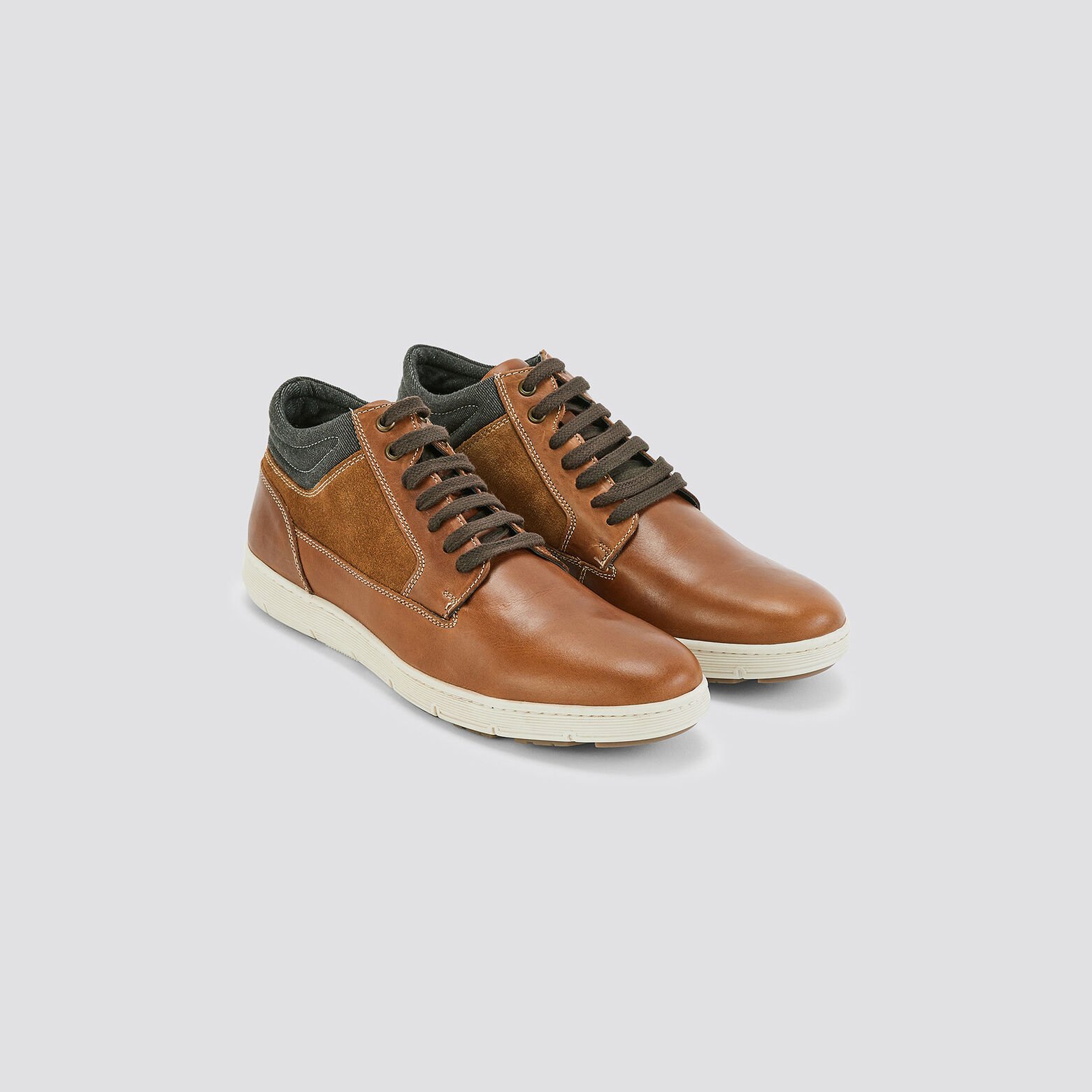 Baskets montantes Camel