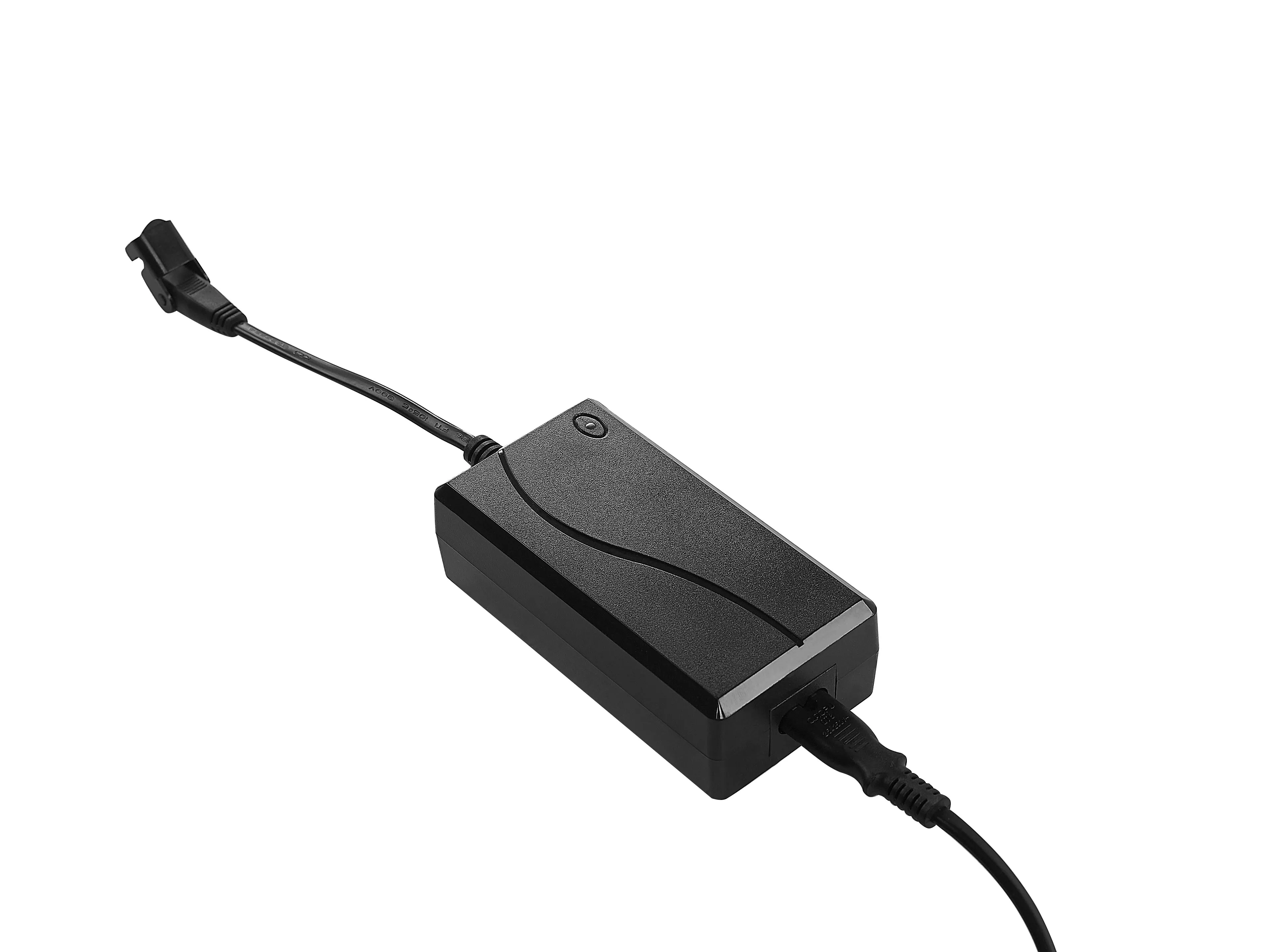 Elektrisch verstelbare bank 3-zits BERGEN Fluweel Donkergrijs met USB-poort