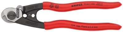 Knipex 9561190 Staaldraadschaar gepol/kunststof 190mm