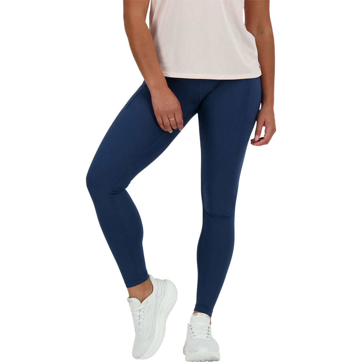New Balance Sleek High Rise Løbetights Dame