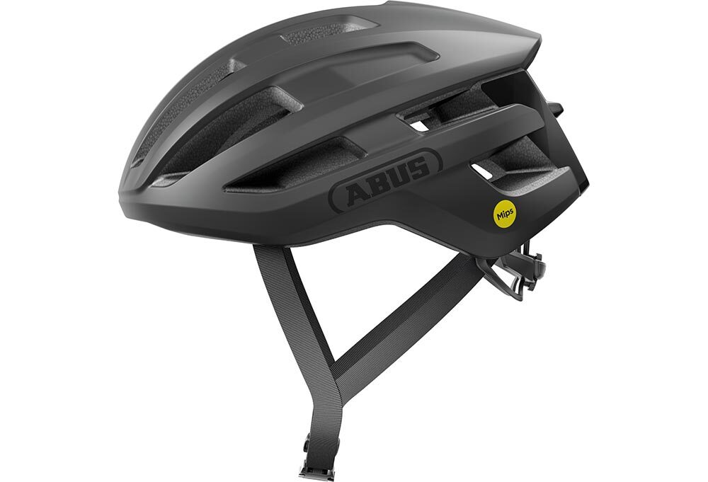 Abus PowerDome MIPS Race Fietshelm Zwart