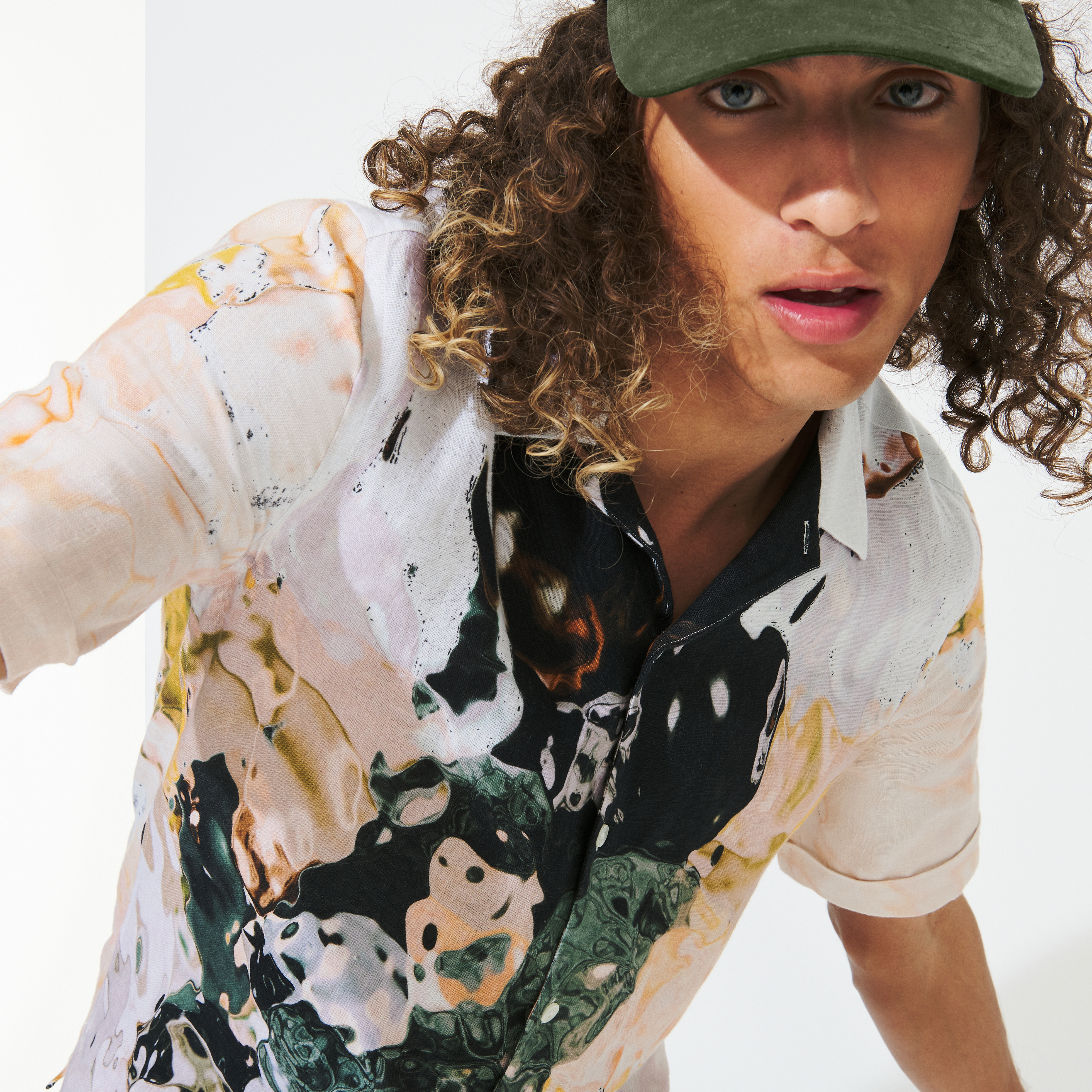 Chemise Bowling en Lin Homme - Highsnobiety X Vilebrequin