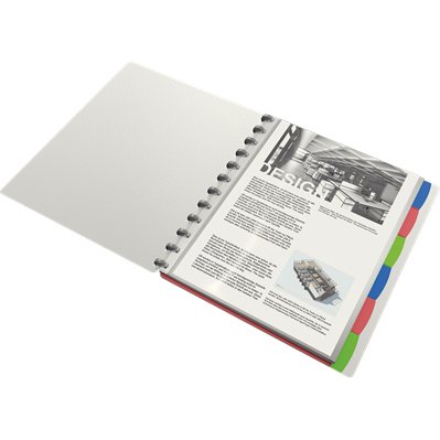 Protège-documents Vivada à pochettes amovibles 25 pochettes - 50 vues - coloris assortis
