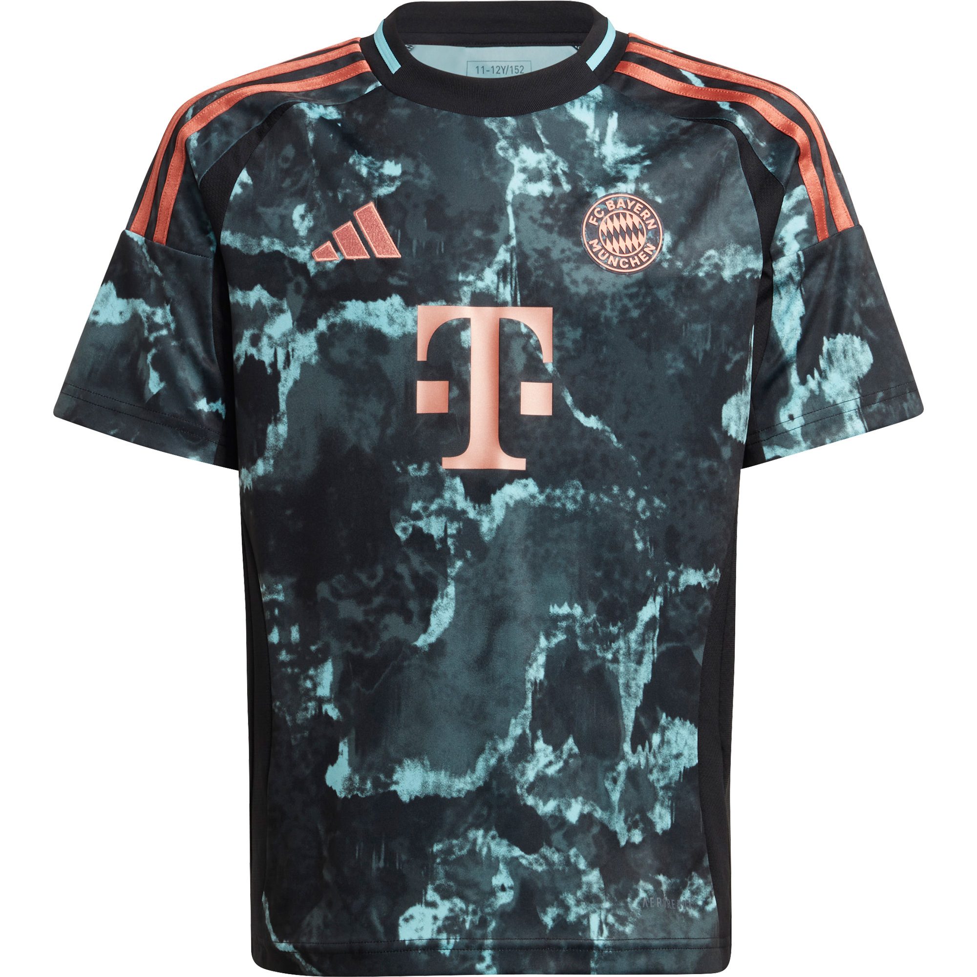 adidas FC Bayern München 24/25 Auswärtstrikot Kinder schwarz