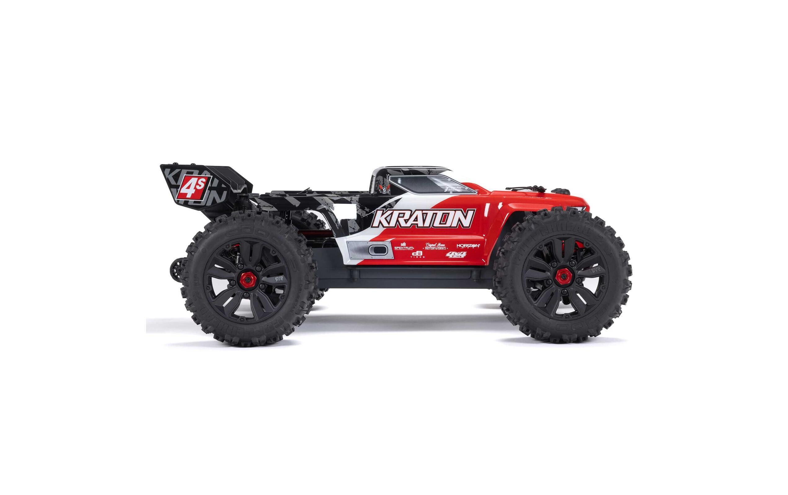 Monster Truck Kraton 4x4 4S V2 BLX Rot, ARTR, 1:10<br>Robuster Speed Monstertruck mit 4S Brushless Antrieb